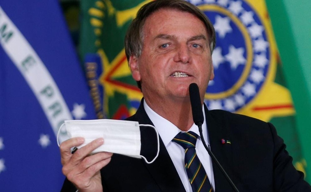 Governo Tarcísio cobra mais de R$ 568 mil de Jair Bolsonaro por não usar máscara durante a pandemia